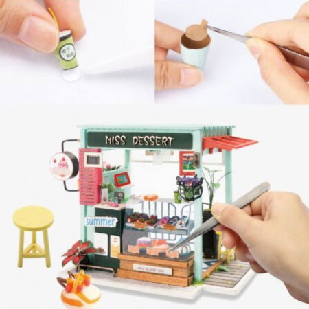 Puzzle 3D Ice Cream Station, Iluminare Led, Rolife [9]