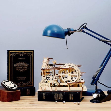 Puzzle 3D Marble Parkour, Lemn, Robotime [2]