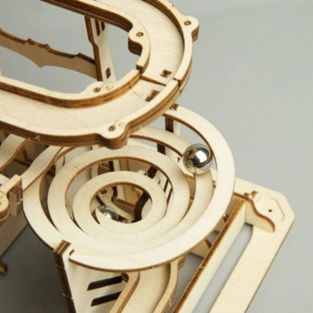 Puzzle 3D Marble Parkour, Lemn, Robotime [4]