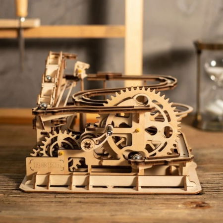 Puzzle 3D Marble Parkour, Lemn, Robotime [1]