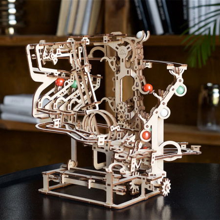 Puzzle 3D Marble Run Chain, Ugears [1]