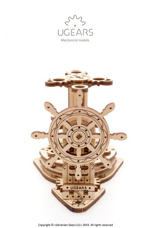Puzzle 3D Organizator birou cool Ugears [7]