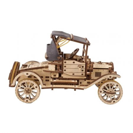 Puzzle 3D Retro Car UGR-T din lemn, Ugears [6]