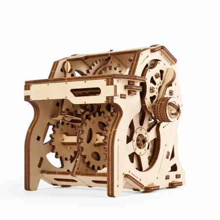Puzzle 3D STEM Cutia de viteze din lemn Ugears [3]