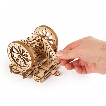 Puzzle 3D STEM Diferentialul din lemn Ugears [5]