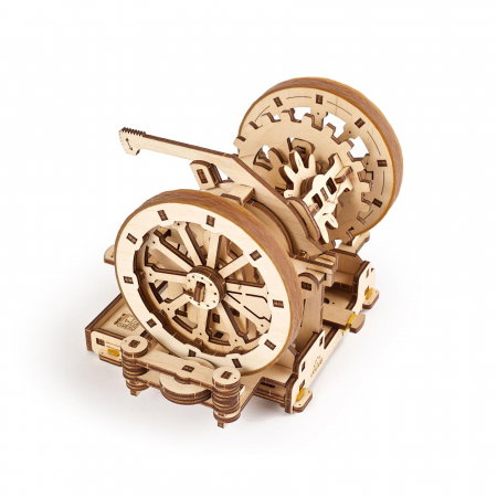Puzzle 3D STEM Diferentialul din lemn Ugears [2]