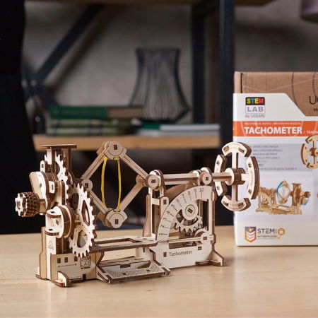 Puzzle 3D Tahometru, Ugears [0]