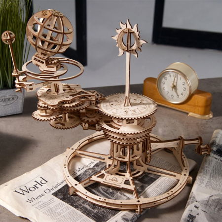 Puzzle 3D Telurionul Mecanic, Ugears [1]