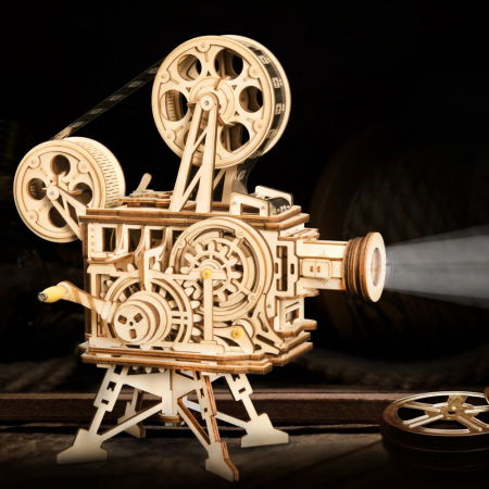 Puzzle 3D Vitascope, Lemn, Robotime [6]