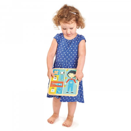 Puzzle educativ din lemn, Corpul uman [2]