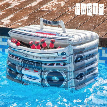 Cadouri Barbati - Radio Frigorific pentru piscina Retro Style