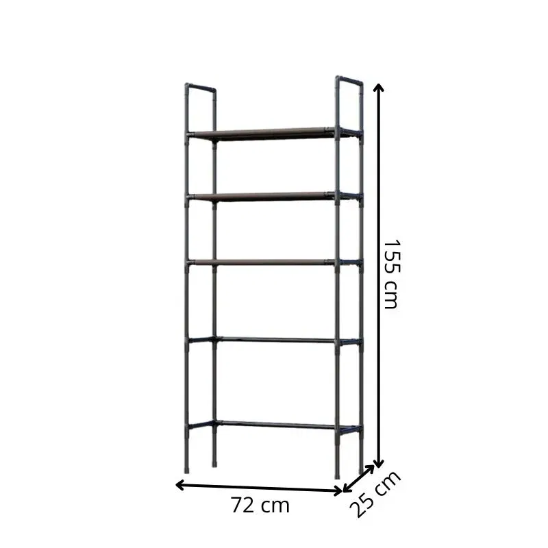 Raft depozitare baie 3 niveluri, pentru masina spalat [3]