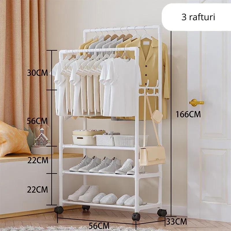 Raft multifunctional pentru haine si incaltaminte [4]