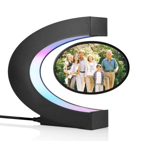 Rama foto magnetica levitanta cu iluminare RGB [16]