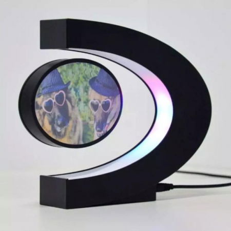 Rama foto magnetica levitanta cu iluminare RGB [13]