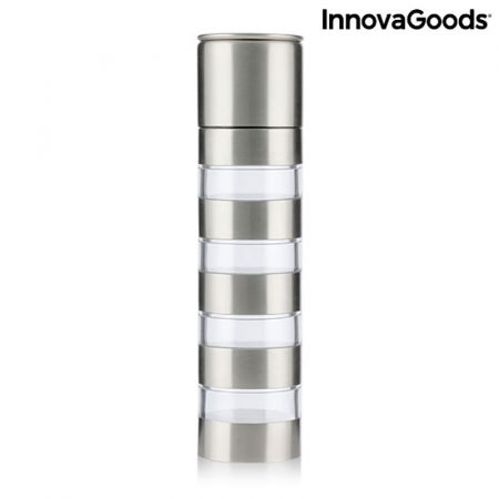 Rasnita condimente cu 4 compartimente, Mozaic Mix [10]