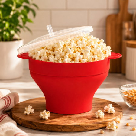 Recipient pliabil pentru popcorn la microunde [1]
