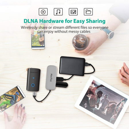 Router Wireless Portabil - Filehub RavPower RP-WD03, Cititor Carduri, Baterie Externa 6000mAh [3]