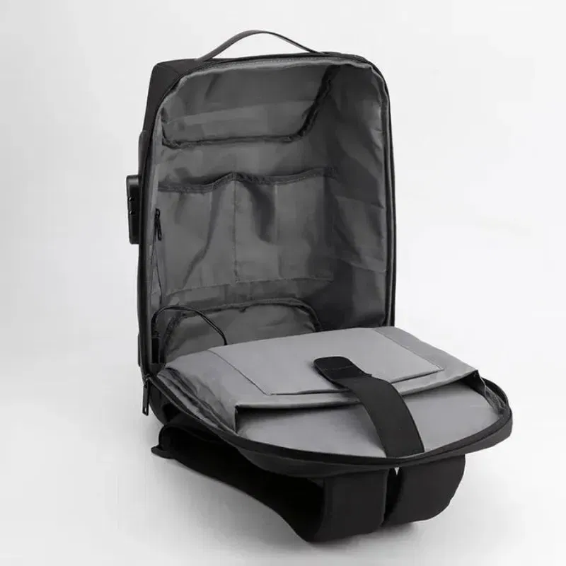 Rucsac antifurt barbati The SafeTrekker Waterproof USB [10]