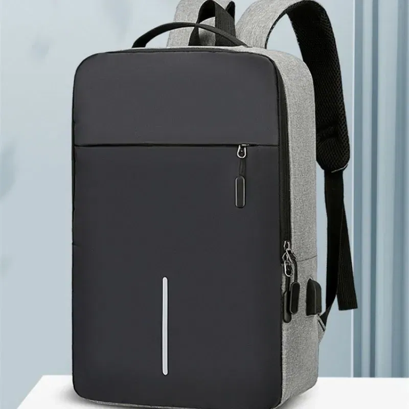 Rucsac Laptop Business cu USB Gri [2]
