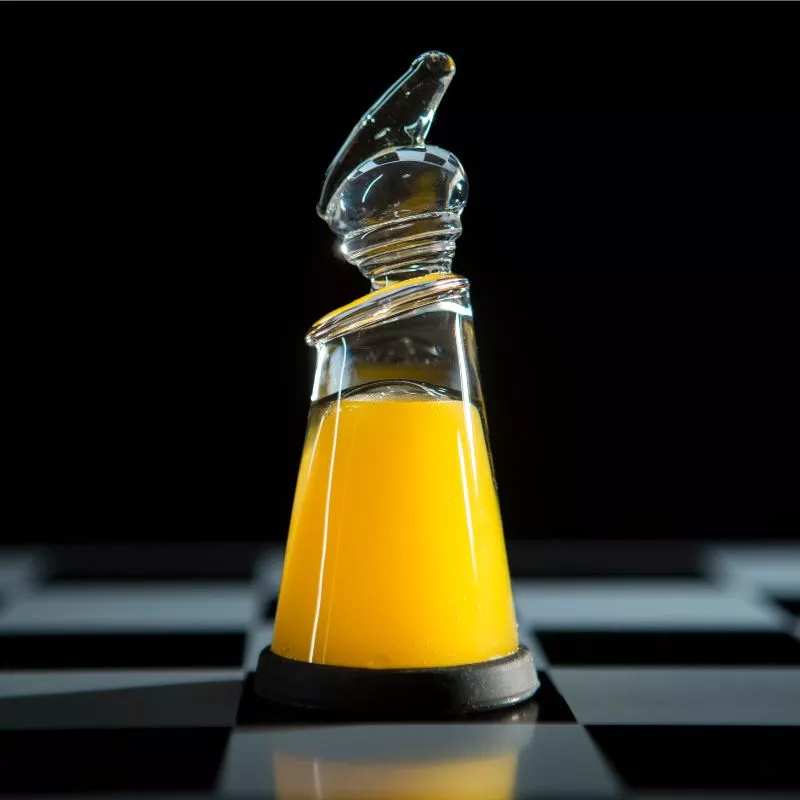 Sah la shoturi, Joc de petrecere Sah cu pahare shot [21]