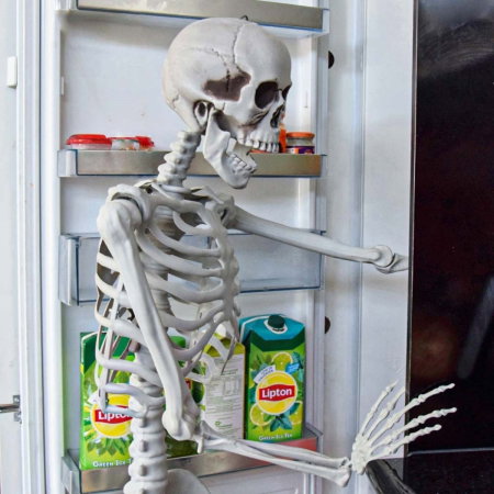 Schelet uman decorativ Trage-spaima, marime naturala, 170 cm [2]