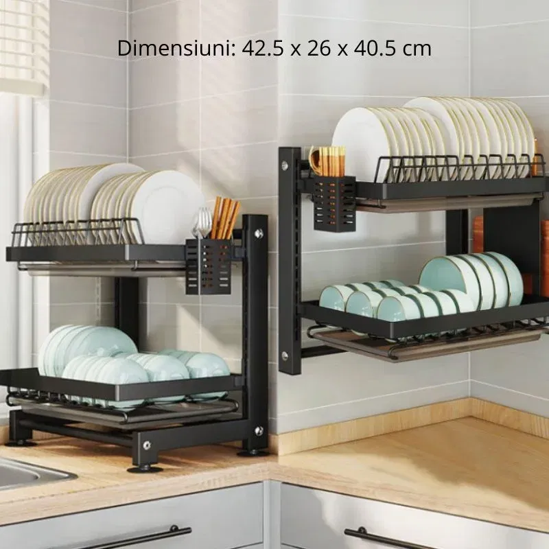 Scurgator vase suspendat doua nivele [2]