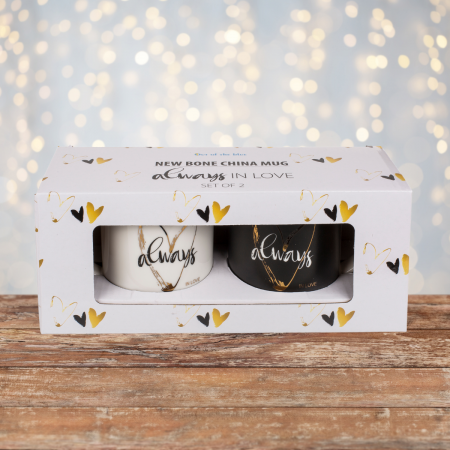 Set 2 cani cadou Always in love [2]