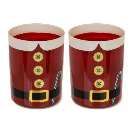Set 2 Pahare whiskey costumul lui Mos Craciun [7]