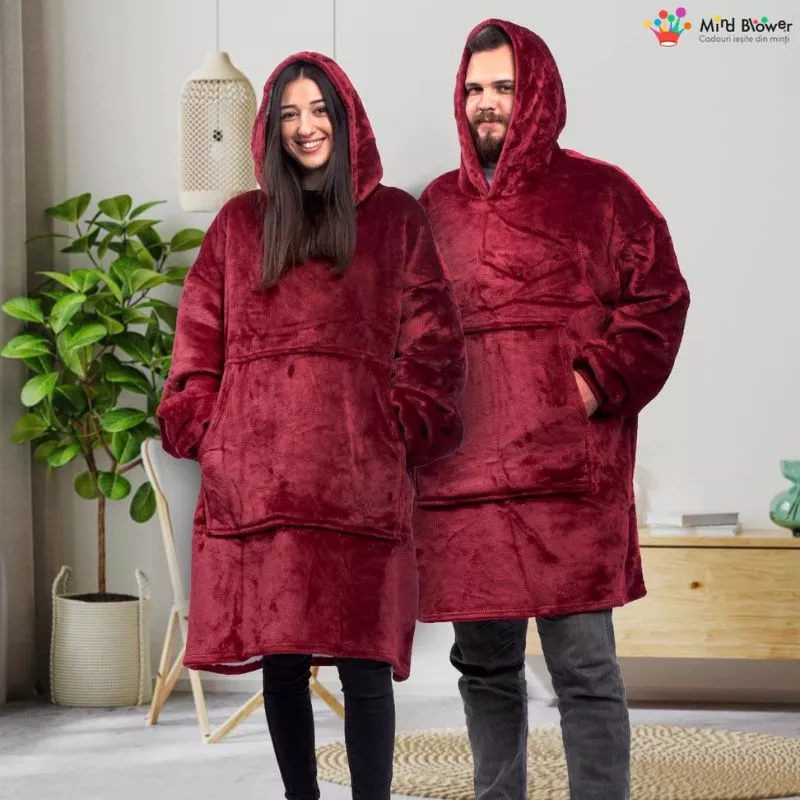 Set 2 paturi cu maneci pentru Cupluri, 135 cm [0]