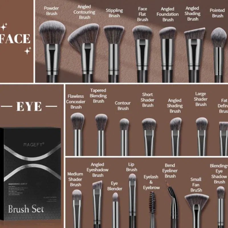 Set 25 pensule machiaj, Feel Gorgeous [1]