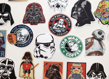 Set 25 stickere laptop Star Wars [2]