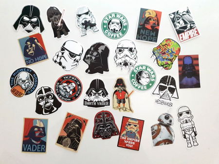 Set 25 stickere laptop Star Wars [1]