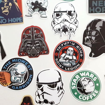 Set 25 stickere laptop Star Wars [0]