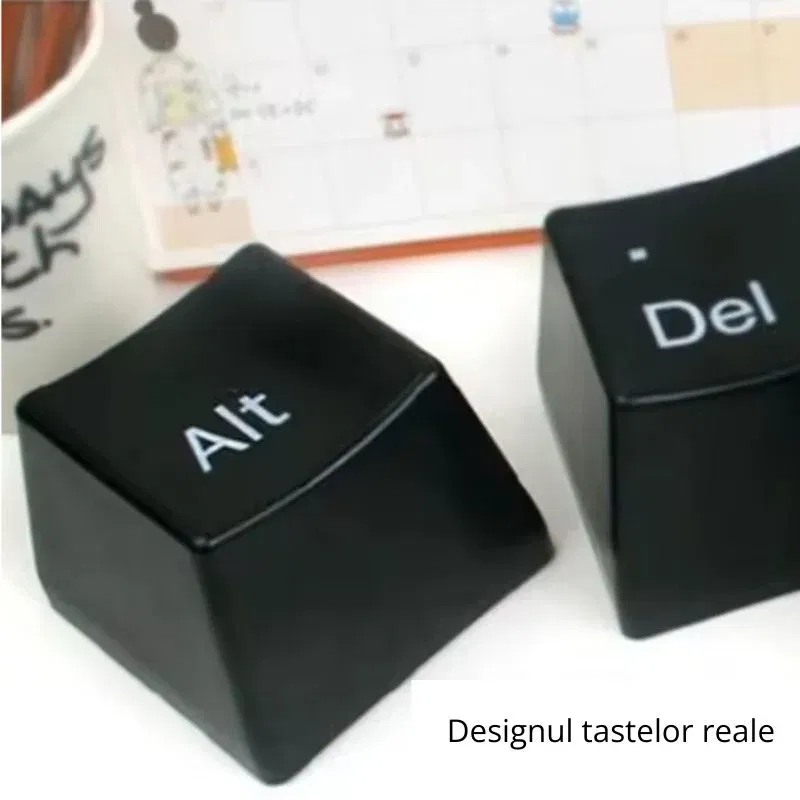 Set 3 boluri amuzante taste Ctrl Alt Del [8]