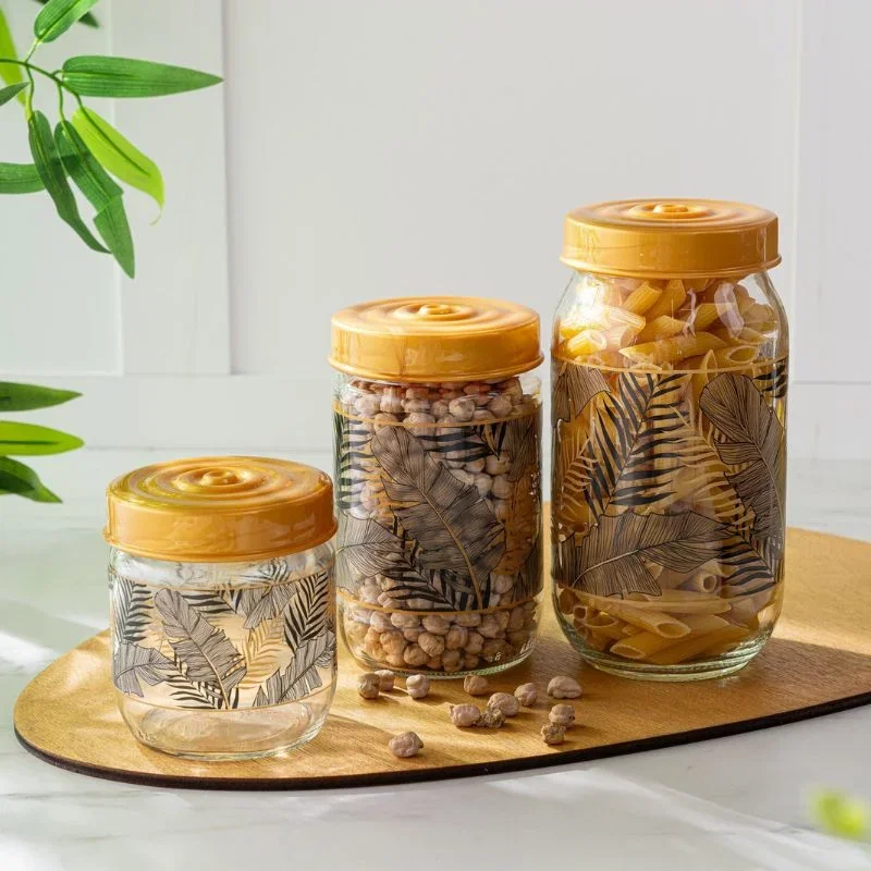 Set 3 Borcane de depozitare Design Vintage [0]