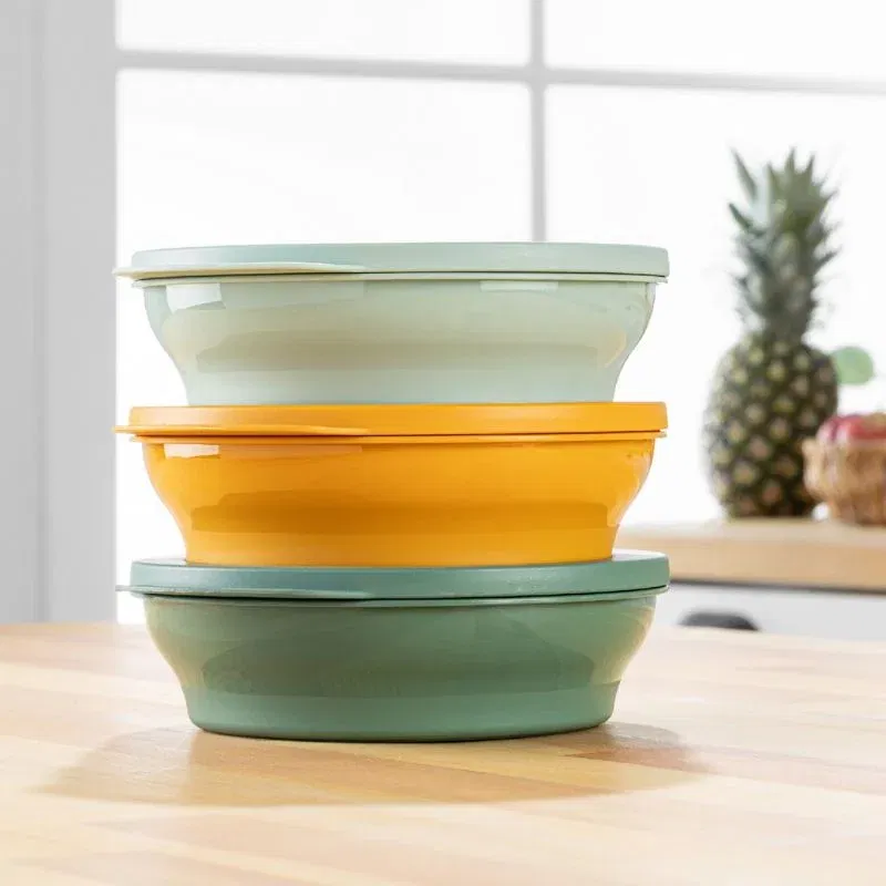 Set 3 cutii de depozitare Multicolor [0]