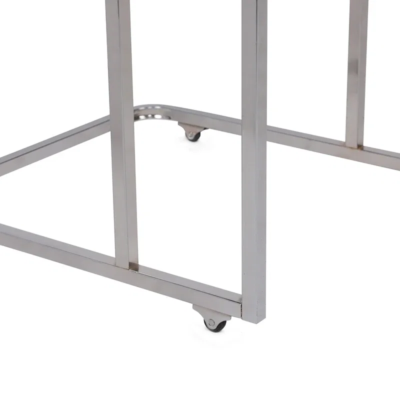 Set 3 mese suprapuse Zigon, alb, structura metalica [3]