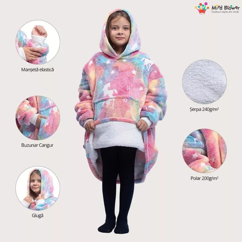 Set 3 paturi cu maneci Mama, Tata si Fiica [6]