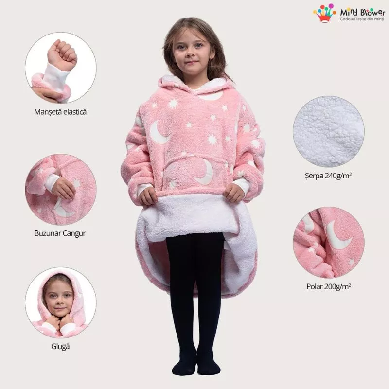 Set 3 paturi cu maneci Mama, Tata si Fiica [5]