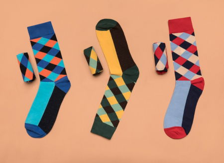 Set 3 perechi sosete costum cu dungi V1 [1]