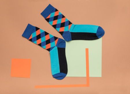 Set 3 perechi sosete costum cu dungi V1 [2]