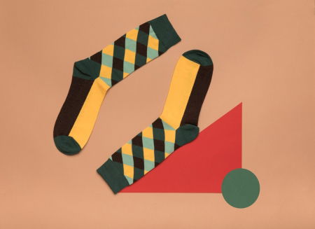 Set 3 perechi sosete costum cu dungi V1 [3]