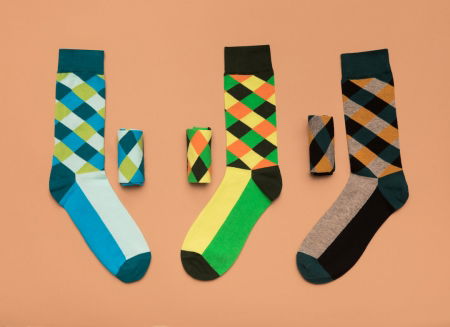 Set 3 perechi sosete costum cu dungi V2 [1]