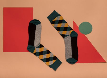 Set 3 perechi sosete costum cu dungi V2 [4]