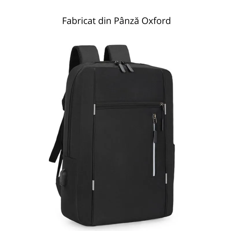Set 3 piese Rucsac Smart Pack Negru [7]
