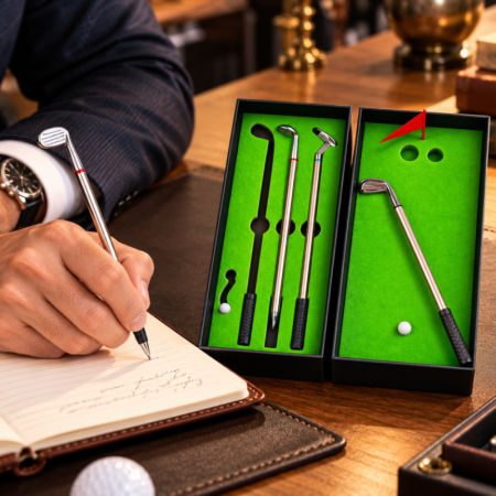 Cadouri pentru Prieteni - Set 3 pixuri amuzante mini golf