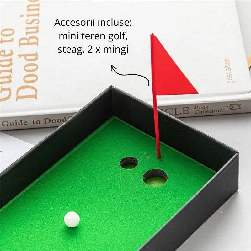 Set 3 pixuri amuzante mini golf [8]