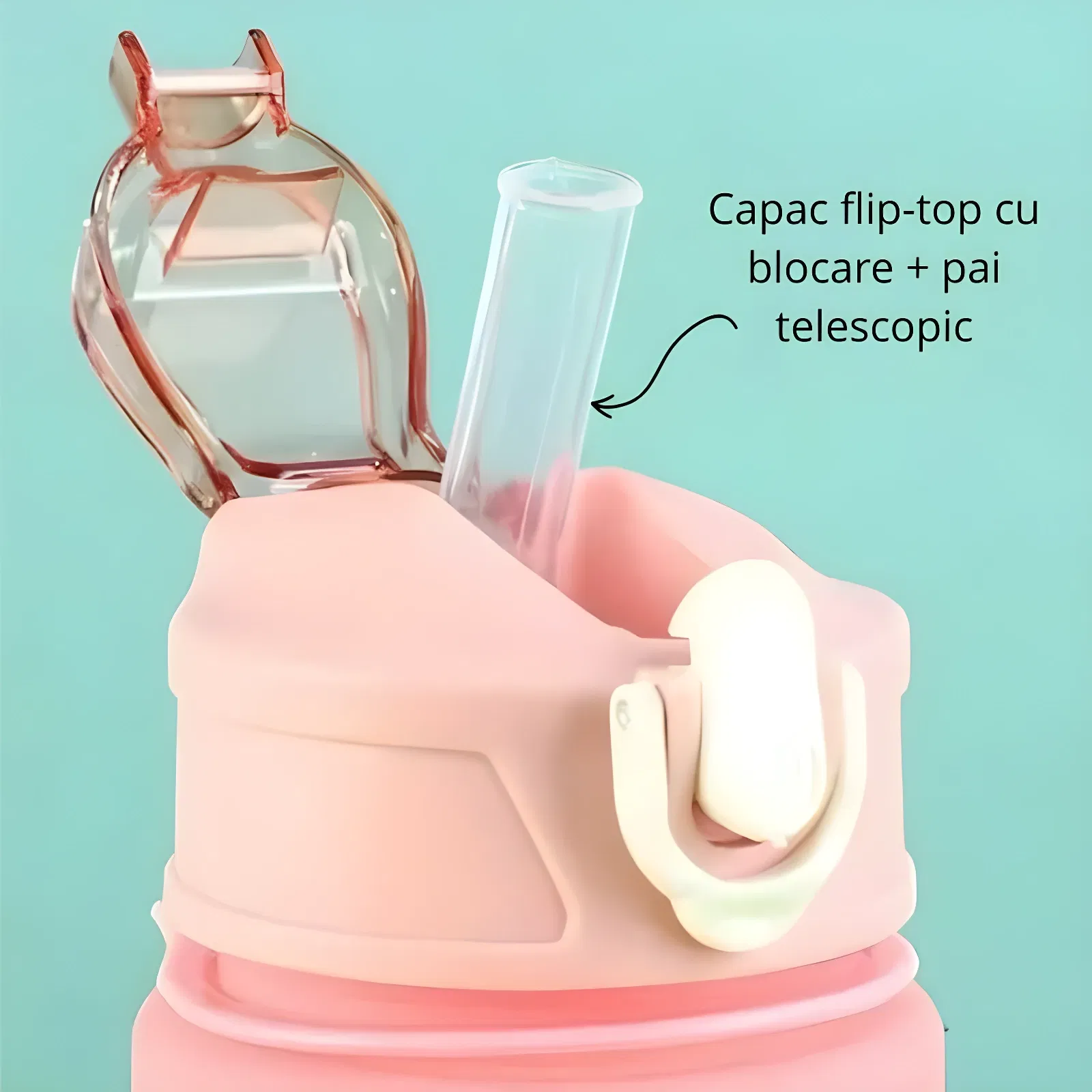 Set 3 sticle apa pentru sport cu mesaje motivationale [9]