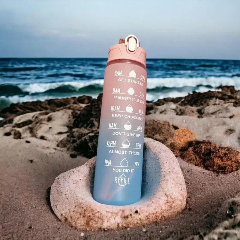 Set 3 sticle apa pentru sport cu mesaje motivationale [2]